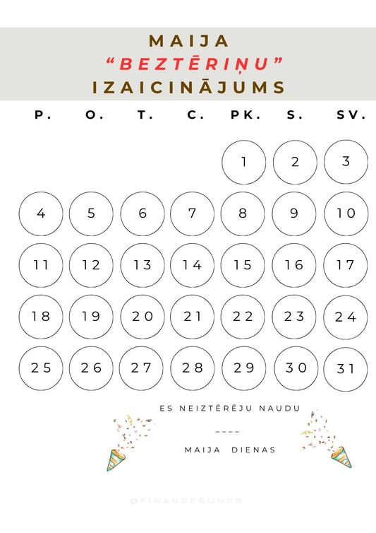 Beztēriņu izaicinājums