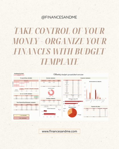 Monthly Budget Template 2026