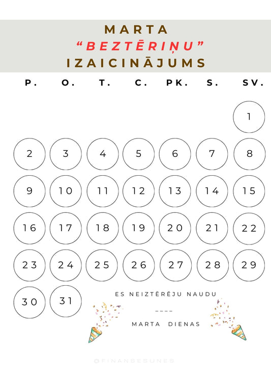 Beztēriņu izaicinājums